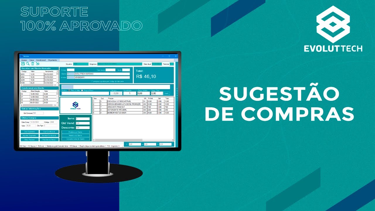 Gestão financeira com ERP